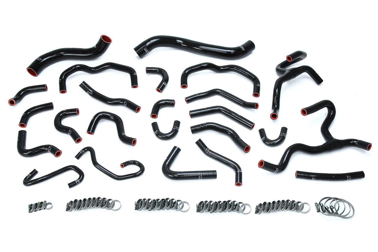 HPS Black Silicone Radiator + Heater Hose Kit 2008-2016 Lexus LX570 5.7L V8 57-1670-BLK