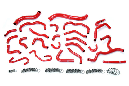 HPS Red Silicone Radiator + Heater Hose Kit 2008-2016 Lexus LX570 5.7L V8 57-1670-RED