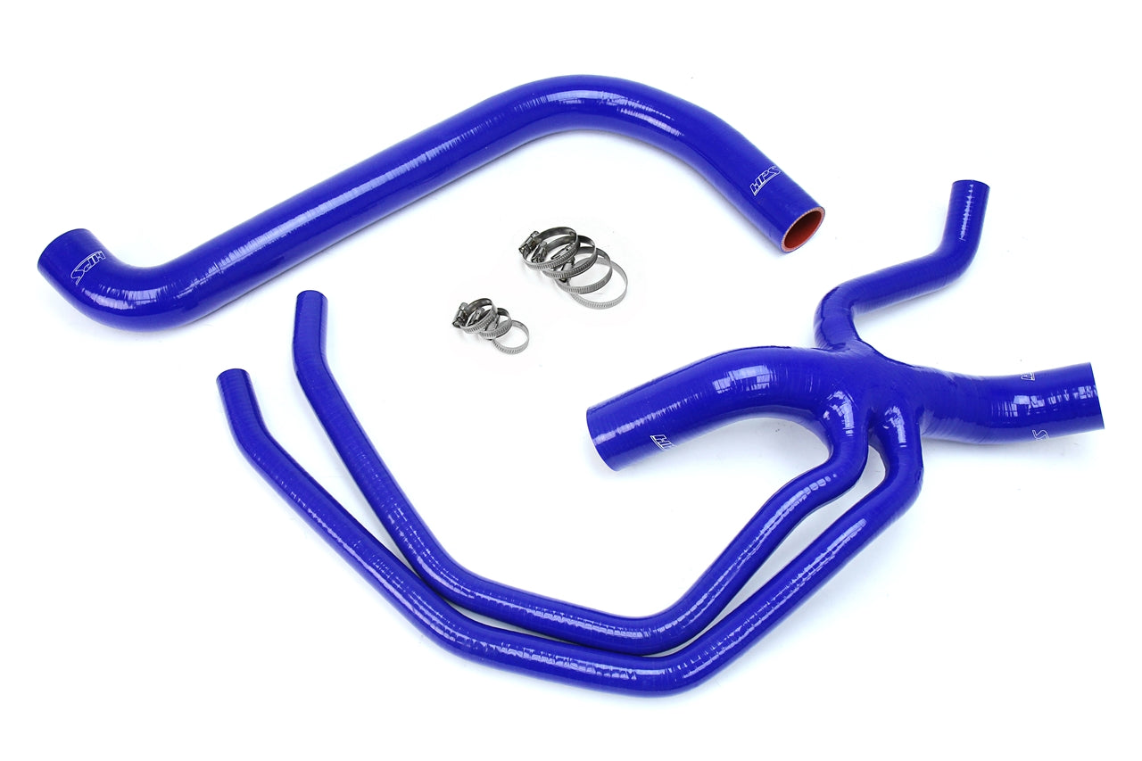 HPS Blue Silicone Radiator Hose Kit 1999-2003 Ford F150 Lightning 5.4L V8 57-1673-BLUE
