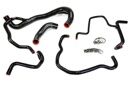 HPS Black Silicone Radiator and Heater Coolant Hose Kit 2015-2023 Dodge Charger R/T Scat Pack 392 Daytona SRT 6.4L V8 Hemi 57-1675-BLK