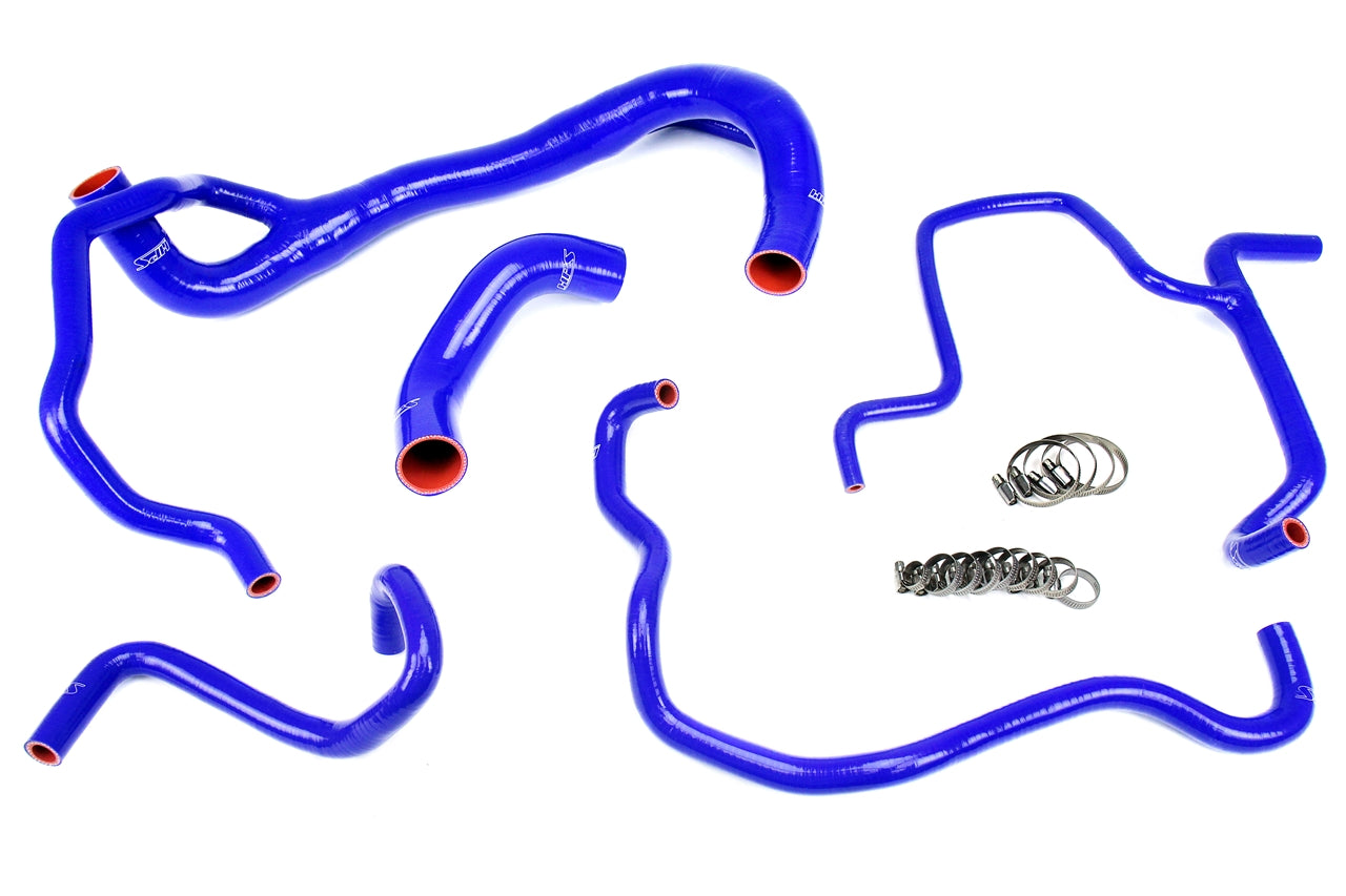 HPS Blue Silicone Radiator Heater Hose Kit 2015-2023 Dodge Challenger SRT 392 R/T Scat Pack 6.4L V8 Hemi 57-1675-BLUE