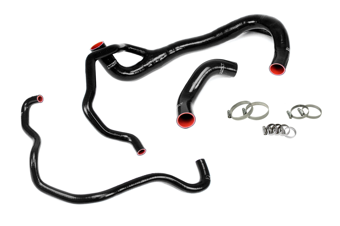 HPS Silicone Black Radiator Coolant Hose Kit 2015-2023 Dodge Challenger 6.4L V8 57-1675R-BLK