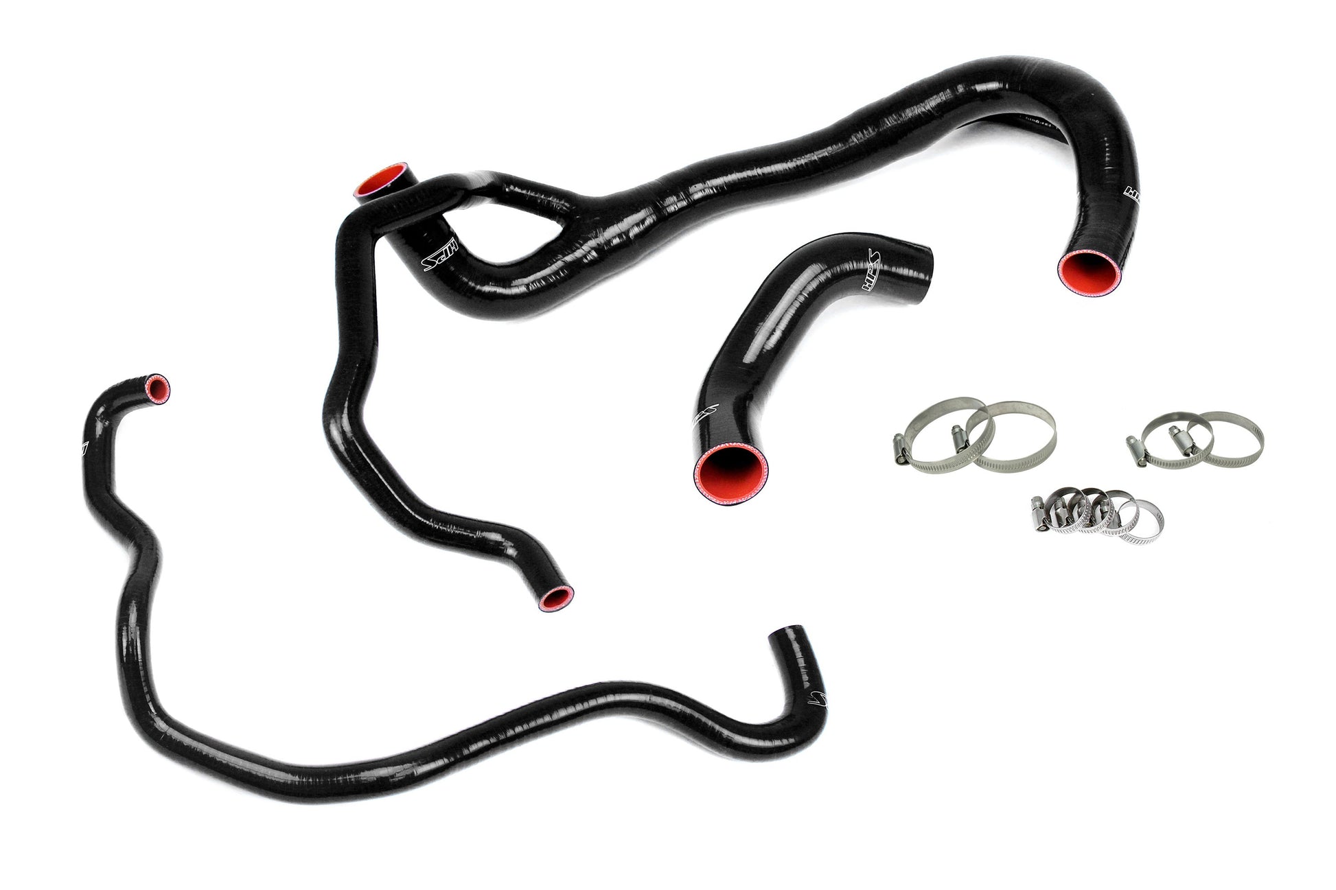 HPS Silicone Black Radiator Coolant Hose Kit 2015-2023 Dodge Challenger 6.4L V8 57-1675R-BLK