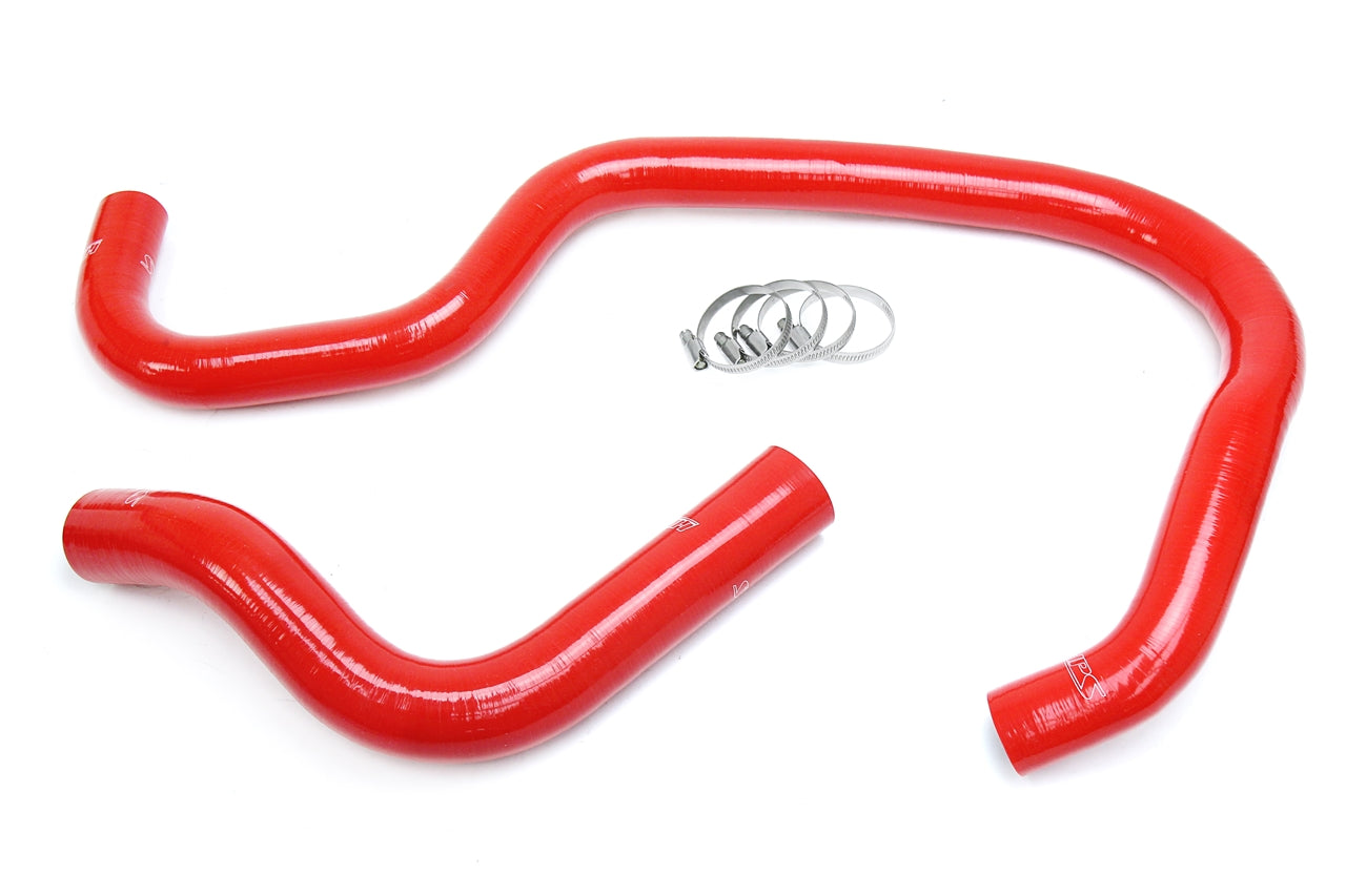 HPS Red Reinforced Silicone Radiator Hose Kit Coolant Chevy 07-13 Silverado 4.8L 5.3L 6.0L 6.2L V8