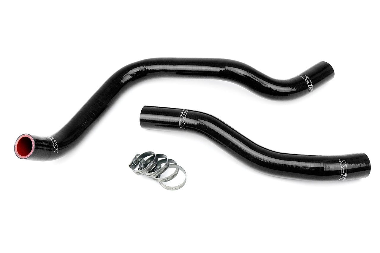 HPS Black Silicone Radiator Hose Kit 2003-2007 Honda Accord 3.0L V6 57-1705-BLK