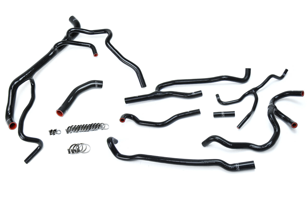 HPS Black Silicone Radiator + Heater Hose Kit 2016-2020 Chevy Camaro SS Coupe 6.2L V8 57-1707-BLK