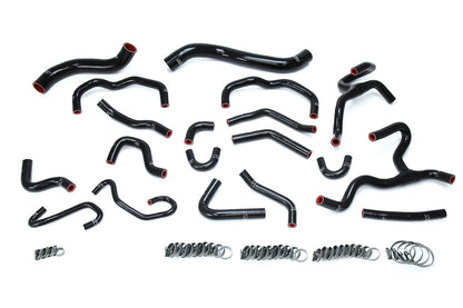 HPS Black Silicone Radiator + Heater Hose Kit 2017-2020 Toyota Land Cruiser 5.7L V8 57-1709-BLK