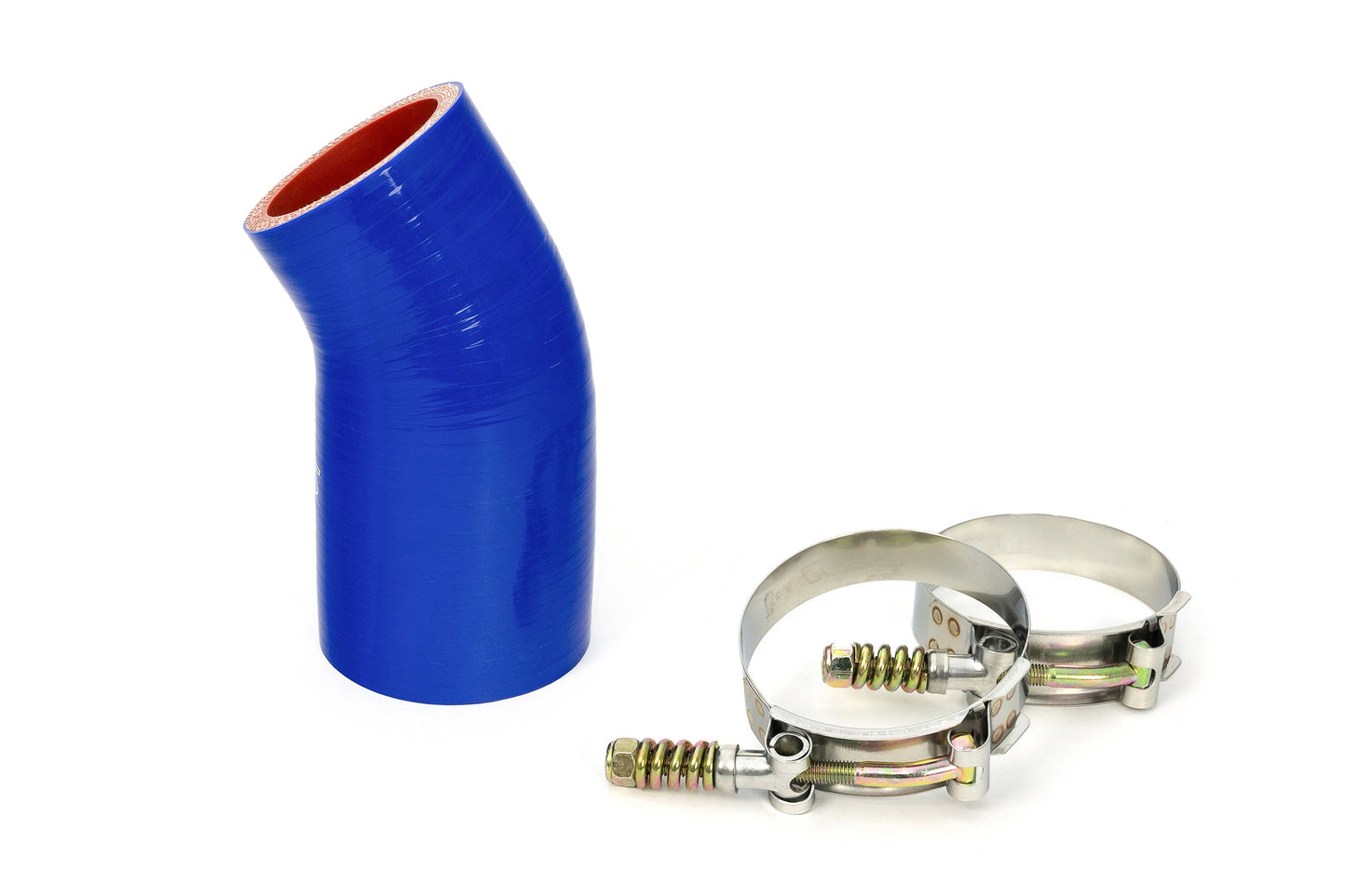 HPS Silicone Transmission Oil Cooler Coolant Hose Volvo Mack MP7 Engine Trucks replace OE Part 22883170 , 57-1712-BLUE
