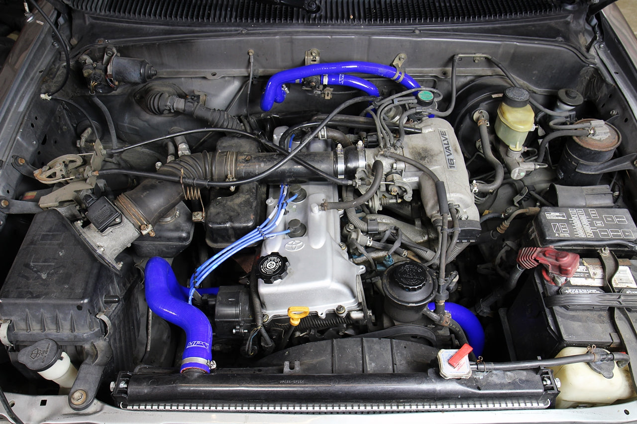 HPS Reinforced Silicone Radiator and Heater Hose Kit Coolant Toyota 95-04 Tacoma 2.4L / 2.7L