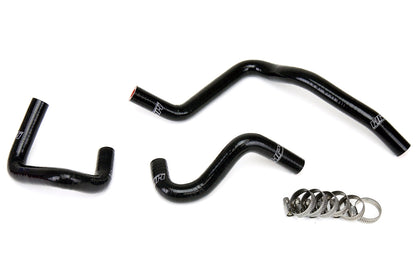 HPS Black Silicone Engine Oil Cooler Coolant Hose Kit 2006-2008 Infiniti M35 3.5L V6 VQ35DE RWD , 57-1748-BLK