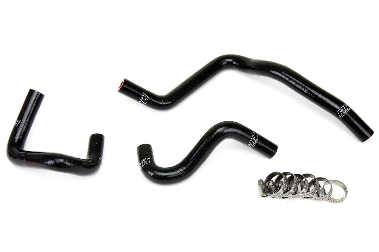 HPS Black Silicone Engine Oil Cooler Coolant Hose Kit 2003-2008 Infiniti FX35 3.5L V6 VQ35DE RWD , 57-1748-BLK