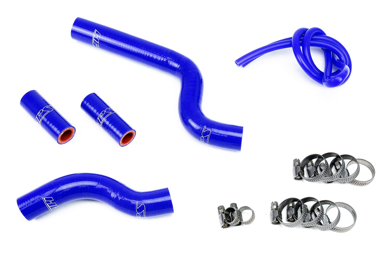 HPS Blue Silicone Radiator Coolant Hose Kit Yamaha 16-18 YZ250X 2 Stroke 57-1756-BLUE