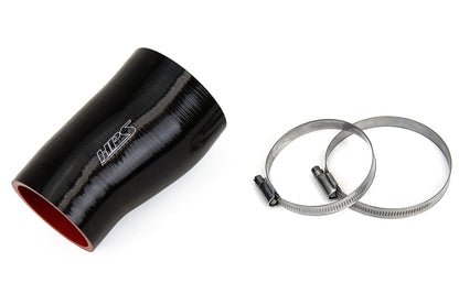 HPS Black Silicone Post MAF Air Intake Hose Kit Honda 17-19 Civic Type R 2.0L Turbo 57-1765-BLK