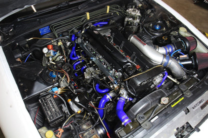 HPS Silicone Radiator + Heater Coolant Hose Kit Nissan 1989-1994 Skyline GTR R32 RB26DETT Twin Turbo, 57-1782