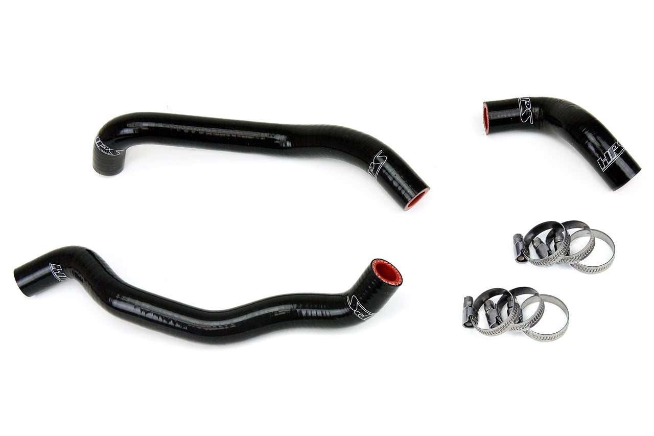HPS Black Silicone Heater Coolant Hose Kit Infiniti 06-09 M35 3.5L V6, 57-1792H-BLK