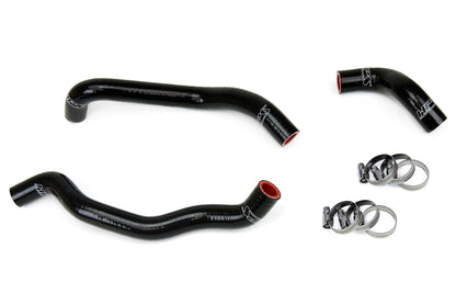 HPS Black Silicone Heater Coolant Hose Kit Infiniti 06-09 M35 3.5L V6, 57-1792H-BLK