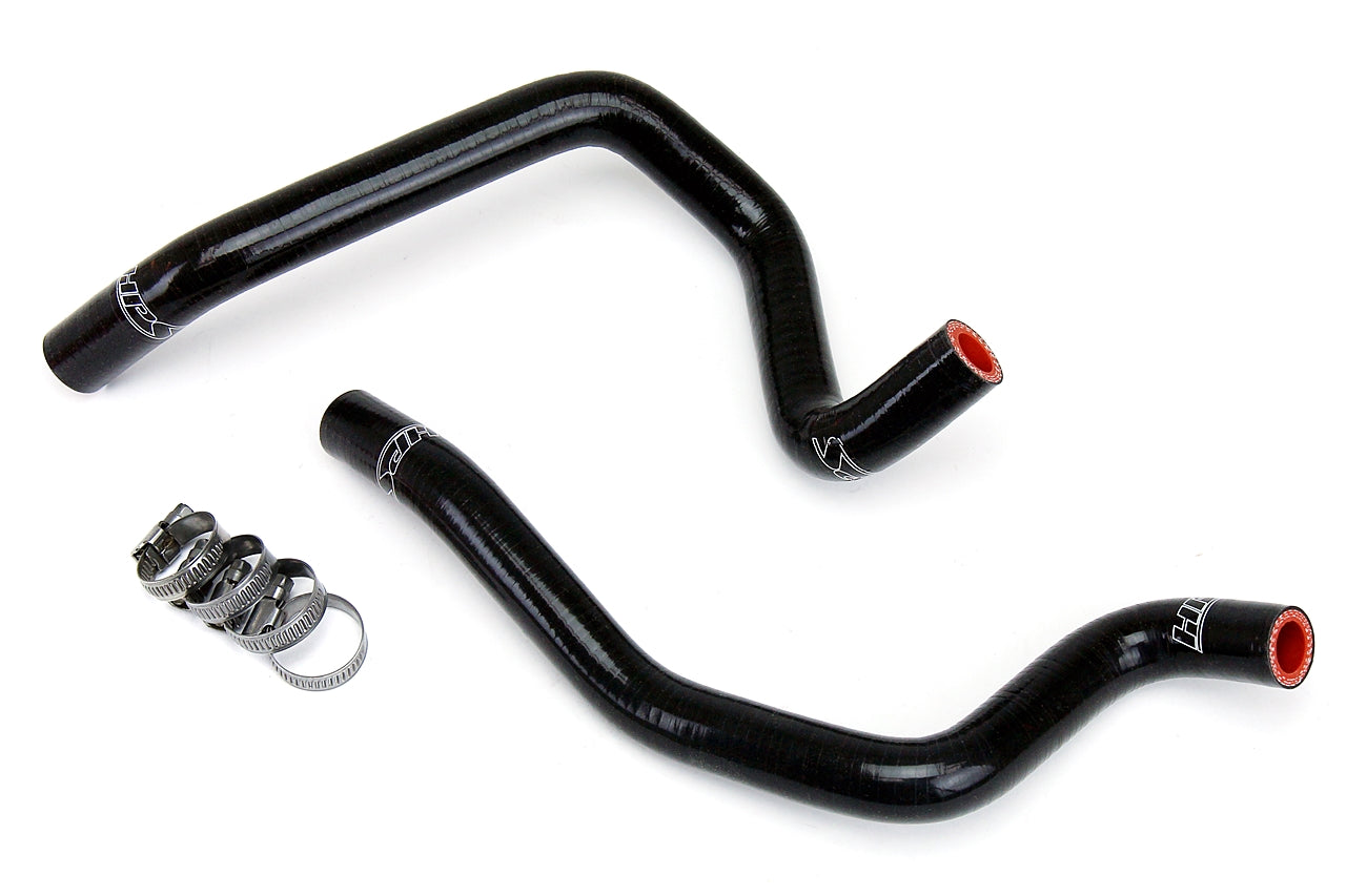 HPS Performance Black Silicone Heater Coolant Hose Kit 2004 Subaru WRX 2.0L Turbo 57-1803-BLK