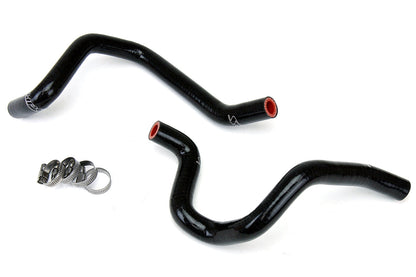 HPS Black Silicone Heater Hose Kit 2006-2007 Subaru Impreza WRX 2.5L Turbo 57-1804-BLK