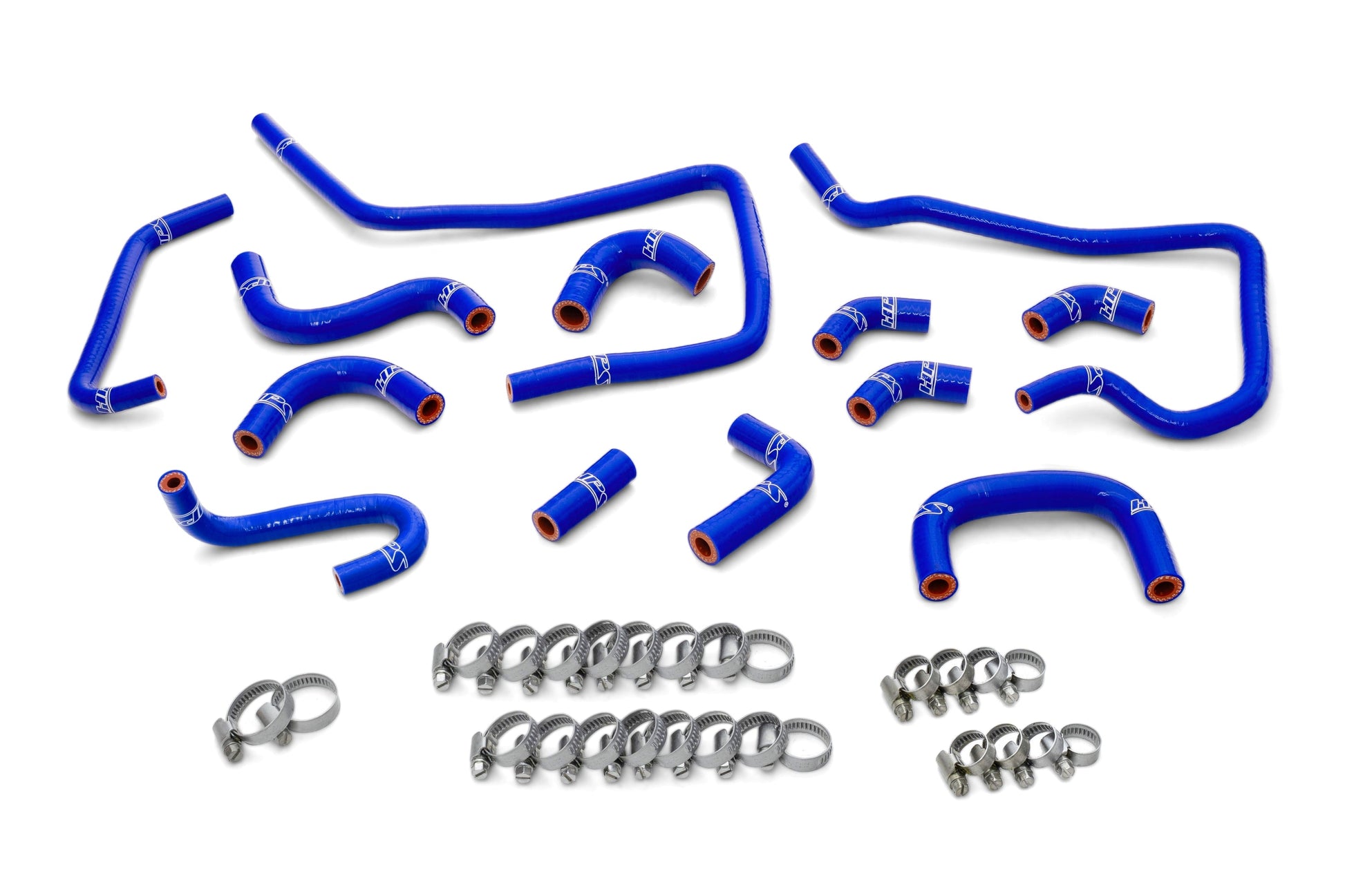 HPS Performance Blue Silicone Ancillary Coolant Hose Kit 2004 Subaru Impreza WRX 2.0L Turbo 57-1806-BLUE