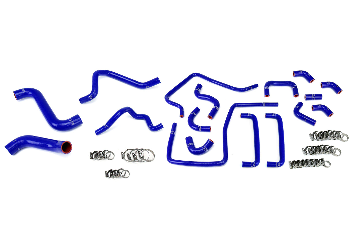 HPS Blue Silicone Radiator, Heater and Ancillary Hose Kit 2006-2007 Subaru Impreza WRX STi 2.5L Turbo 57-1815-BLUE