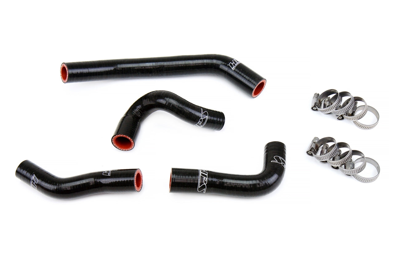 HPS Black Silicone Radiator Coolant Hose Kit KTM 2014-2018 RC 390, 57-1825-BLK