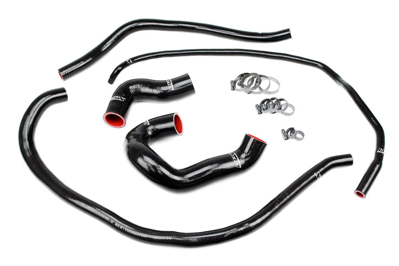 HPS Black Silicone Upper Lower Radiator Heater Coolant Hose BMW 135i 3.0L Turbo N54 E88 E82 57-1860-BLK