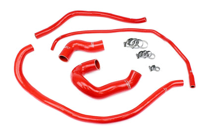 HPS Red Silicone Radiator Heater Coolant Hose Kit 2008-2010 BMW 135i 3.0L Turbo N54 E88 E82 57-1860-RED