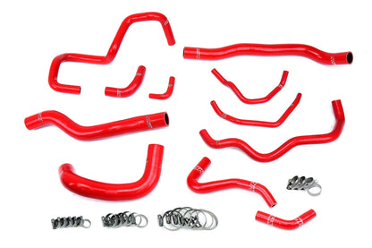 HPS Red Silicone Lower Upper Radiator, Oil Cooler, Water Bypass Coolant Hoses Mazda Mazdaspeed 6 2.3L Turbo 57-1876-RED