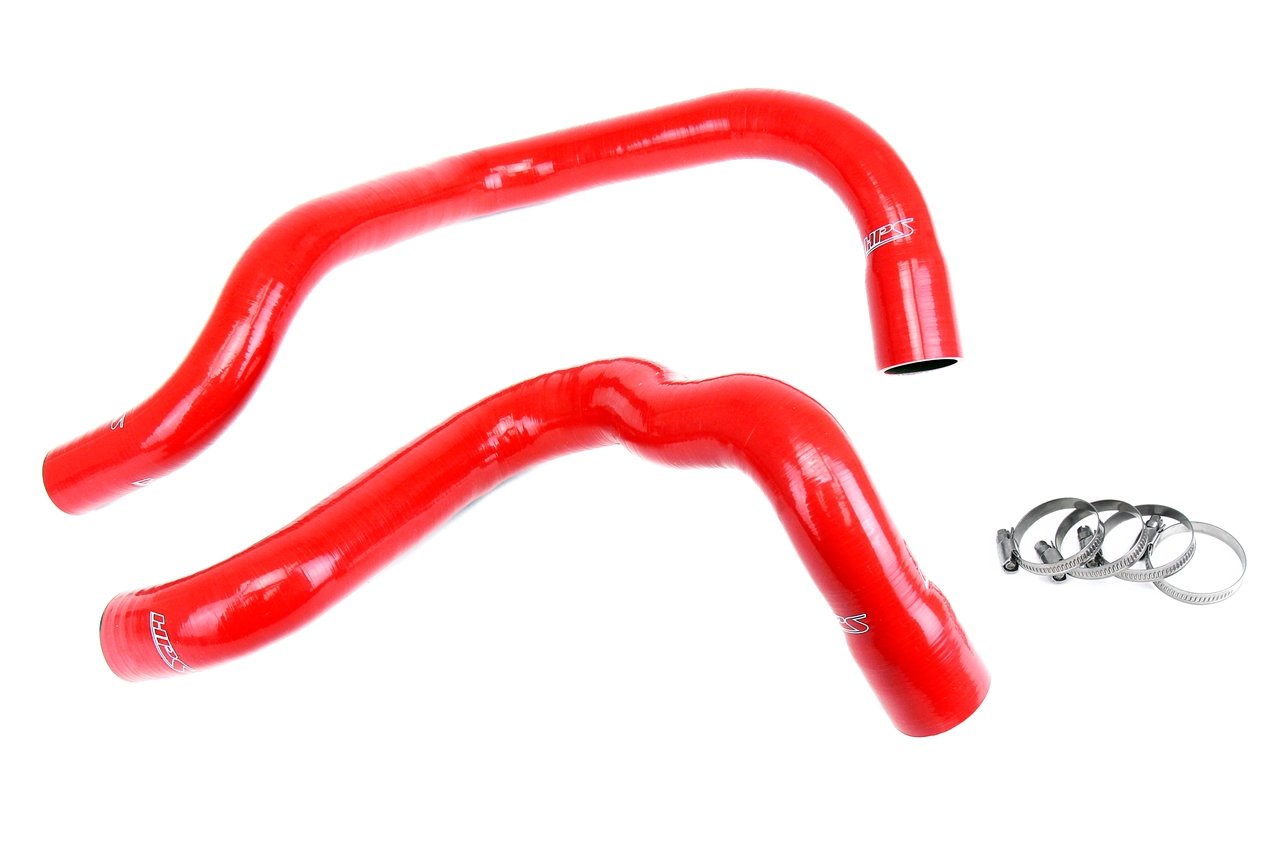 HPS Red Silicone Lower and Upper Radiator Coolant Hose Kit Chevy 88-93 K3500 5.7L V8 57-1908-RED