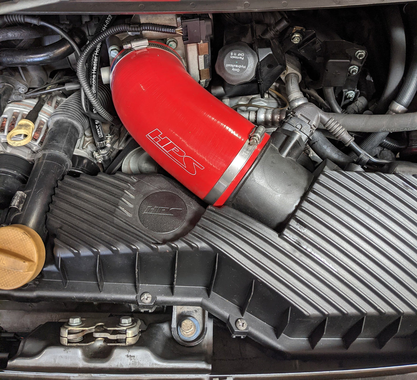 HPS Silicone Post MAF Air Intake Hose Kit 1999-2004 Porsche 911 Carrera C2 C4 3.4L/3.6L F6, 57-2077