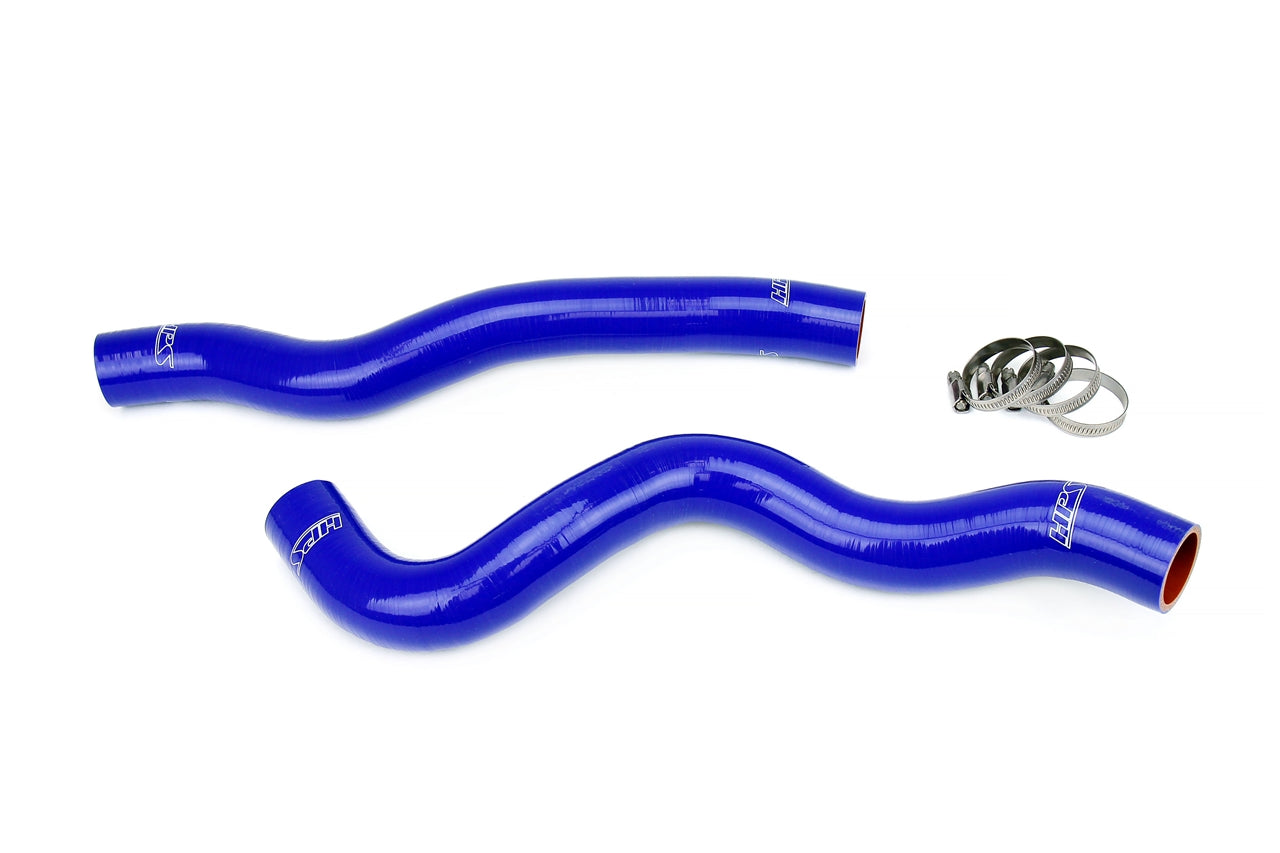 HPS Blue Silicone Lower and Upper Radiator Coolant Hoses 2018-2020 Kia Stinger 3.3L V6 Twin Turbo, 57-1964-BLUE