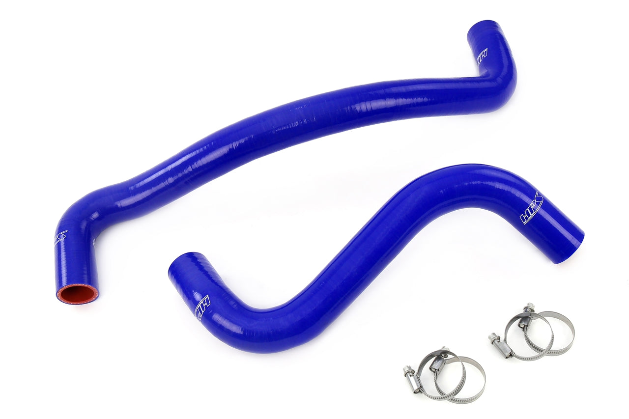 HPS Blue Silicone Lower Upper Radiator Coolant Hose 77-81 Mercedes Benz 300D Sedan 3.0L Diesel 57-2044-BLUE