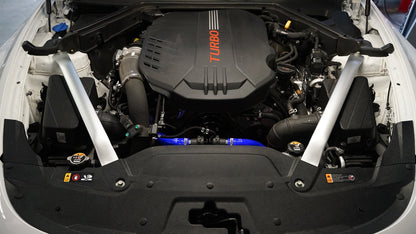 HPS Silicone Breather BOV Hose Kit 2018-2022 Kia Stinger 3.3T V6 Twin Turbo, 57-2045