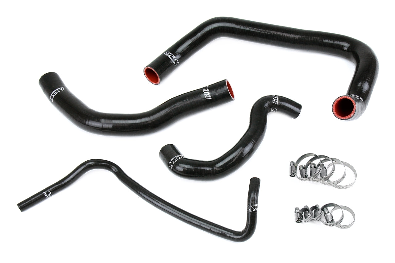 HPS Black Silicone Radiator Coolant Hose Kit Volkswagen 2015-2017 GTI 2.0L Turbo 57-2084-BLK