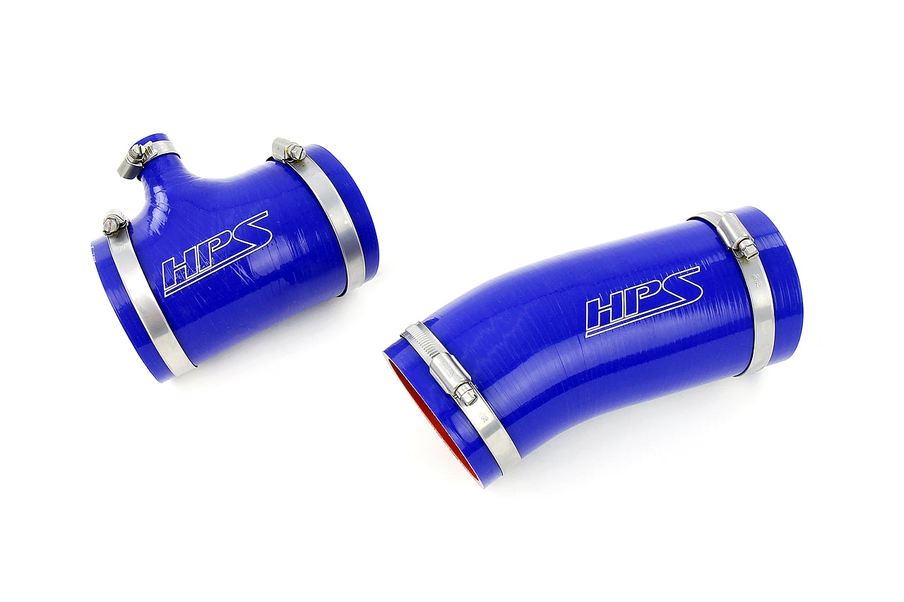 HPS Blue Silicone Cold Air Intake Kit 1991 1992 Land Cruiser FJ80 4.0L 3FE 57-2104-BLUE