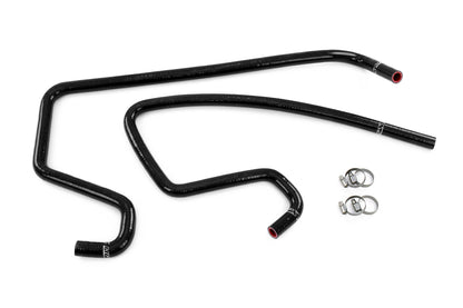 HPS Black Silicone Heater Coolant Hose Kit Jeep 1999-2001 Cherokee XJ 4.0L Right Hand Drive 57-2114-BLK