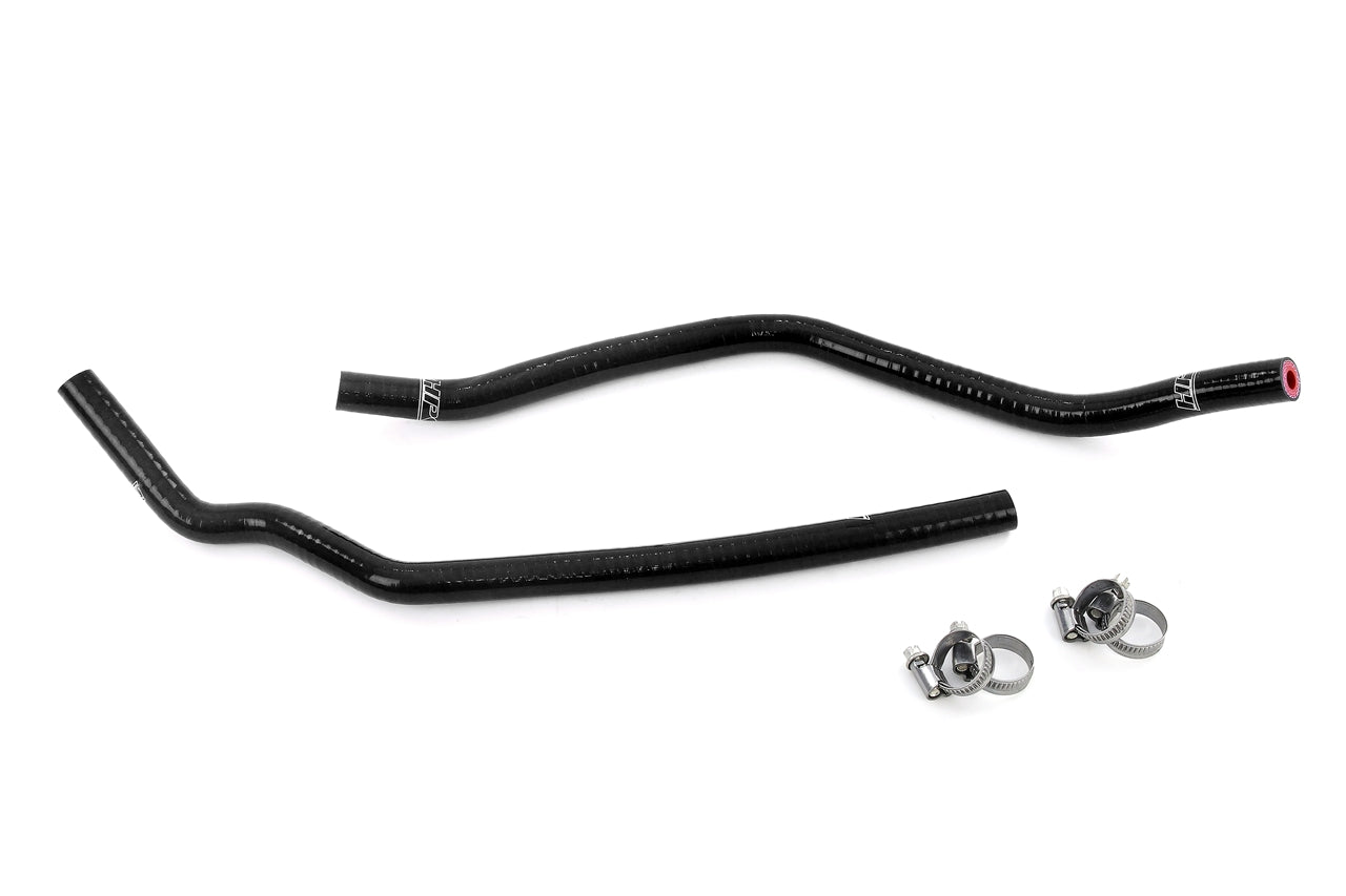 HPS Black Silicone Coolant Tank Supply Hose Kit 2003-2005 Ford Excursion 6.0L V8 Diesel Turbo 57-2119-BLK compatible 3C3Z-9Y439-AD, 3C3Z-8075-AD