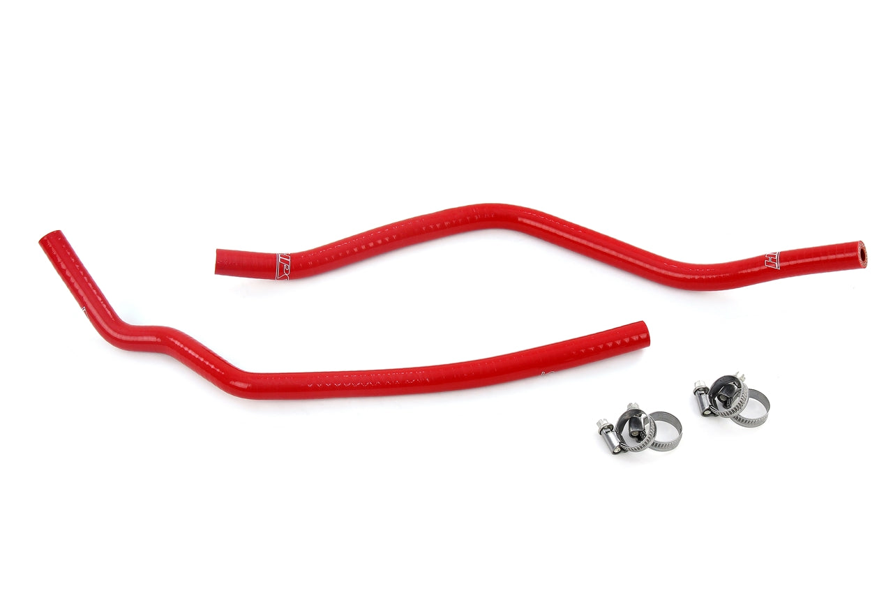 HPS Red Silicone Coolant Tank Supply Hose Kit 2003-2007 Ford F550 Superduty 6.0L V8 Diesel Turbo 57-2119-RED compatible 3C3Z-9Y439-AD, 3C3Z-8075-AD