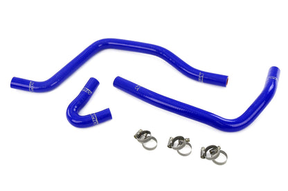 HPS Blue Silicone Heater Coolant Hose 2003-2005 Ford Excursion 6.0L V8 Diesel Turbo 57-2120-BLUE compatible 3C3Z-18472-BB 3C3Z-18472-AA
