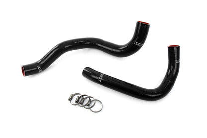 HPS Performance Silicone Radiator Coolant Hose Kit 1999-2004 Jeep Grand Cherokee 4.0L L6, Black, 57-2129-BLK