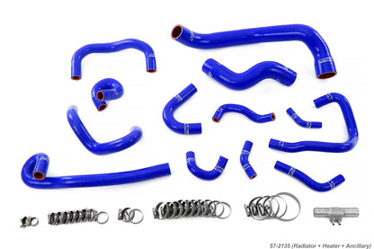 HPS Silicone Radiator Heater Ancillary Hose Nissan Skyline GTR R33 Blue RB26 57-2135-BLUE