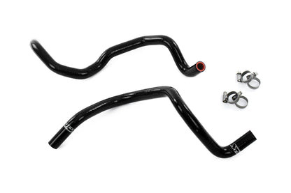 HPS Black Silicone Heater Coolant Hoses 2010-2014 Subaru Outback 3.6L H6 57-2140H replace oem part 72421AJ070 72411AJ060