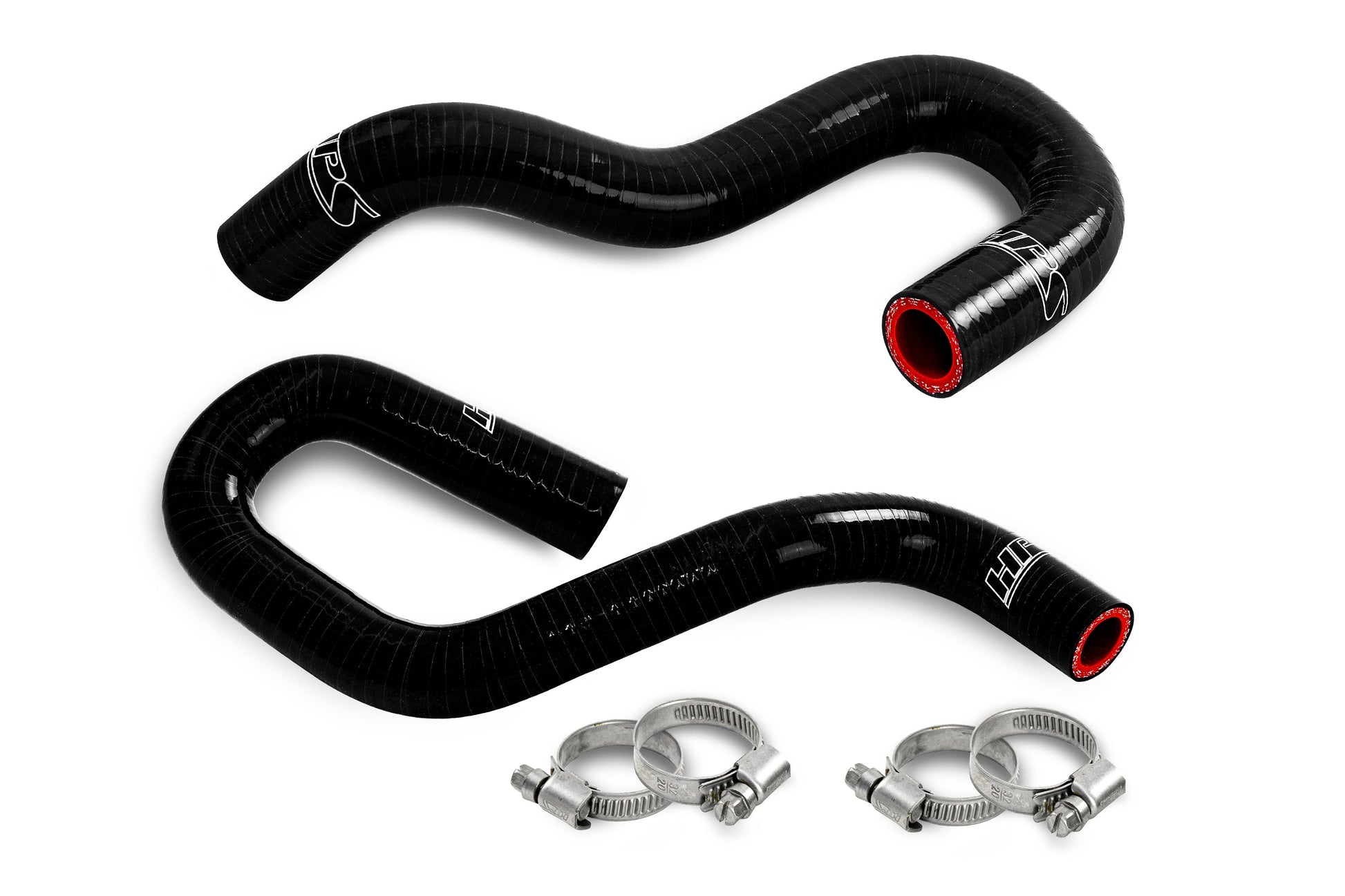 HPS Reinforced Black Silicone Heater Coolant Hose Kit Lexus 2007-2017 IS350 3.5L V6 57-2183-BLK