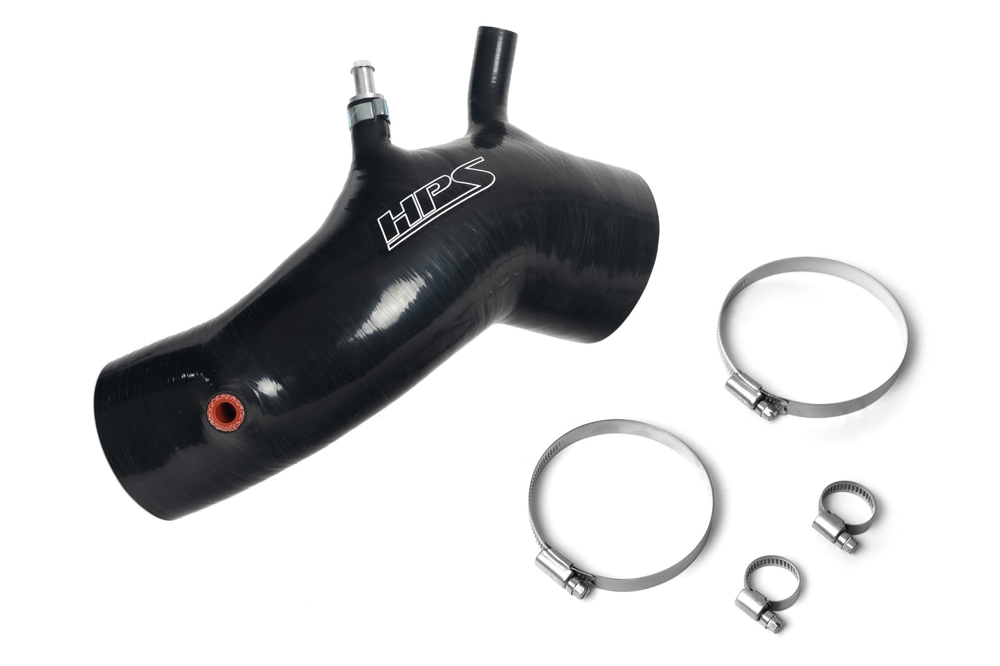 HPS Black Silicone Cold Air Intake Hose Kit 04-08 Acura TSX 2.4L, 57-2199-BLK / 57-1844