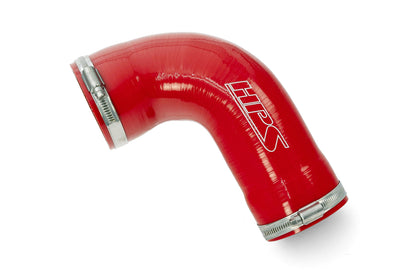 HPS Performance Red Silicone Post MAF Cold Air Intake Hose Kit 4th Gen Toyota Tacoma 2.4L Turbo TRD 57-2207-RED