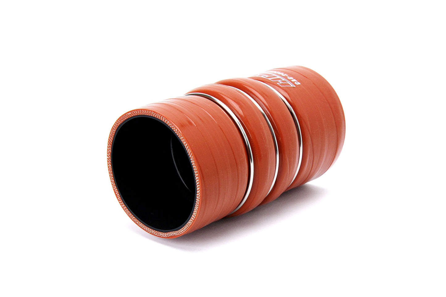 HPS Silicone Intercooler Hose Boots Kit (2pcs Hot Side), 2010-2012 Dodge Ram 5500 6.7L Diesel Cummins Turbo, Orange, 57-2209