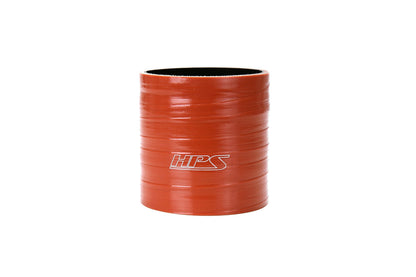 HPS Silicone Intercooler Boot Hose with Clamps, Orange, 57-2235, replace OEM part # 8C3Z-6W651-A, 8C3Z-6N650-A