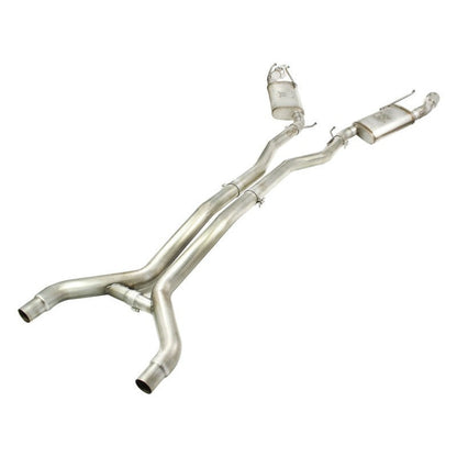 aFe MACHForce XP Exhaust 3in Stainless Stee CB/10-13 Chevy Camaro V8-6.2L (td) (pol tip)