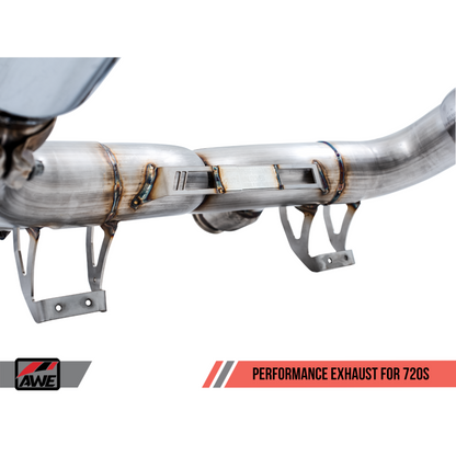 AWE Tuning McLaren 720S Performance Exhaust - OEM Tips
