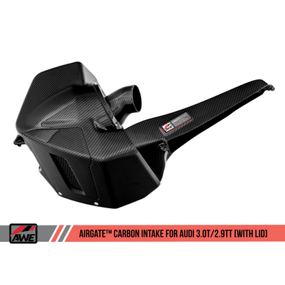 AWE Tuning Audi B9/B9.5 S4/S5/RS5 3.0T Carbon Fiber AirGate Intake w/ Lid